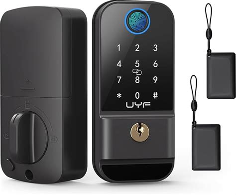 UYF Keyless Entry Door Lock Smart Electronic Digital Automatic Front