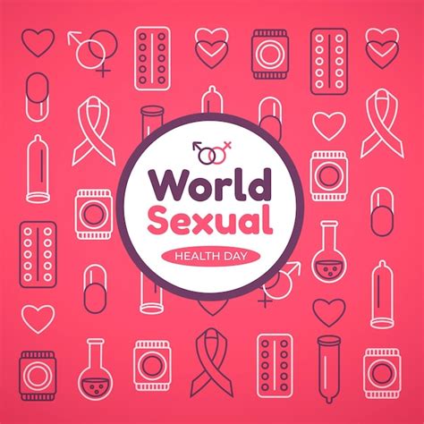 Contexte De La Journée Mondiale De La Santé Sexuelle Vecteur Gratuite