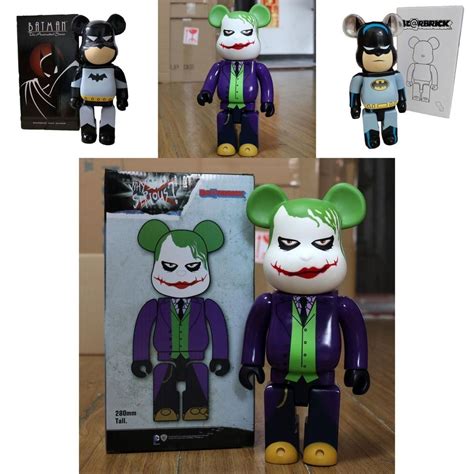 Bearbrick Blocks Bear Batman Krusty Joker Clown