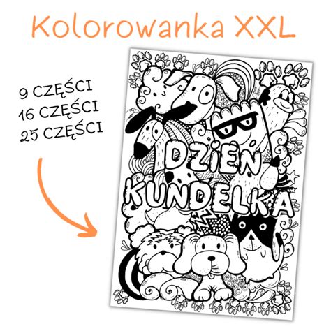 Dzie Kundelka Kolorowanka Xxl Sklep Online