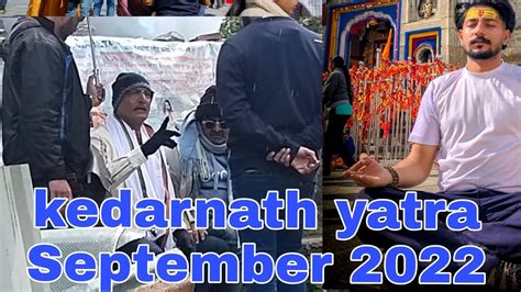 Kedarnath Yatra In September 2022 Ludhiana To Kedarnath YouTube