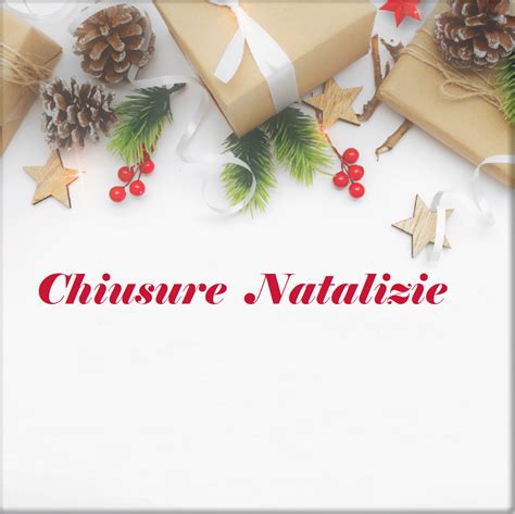 Chiusure Natalizie Siaf Italia