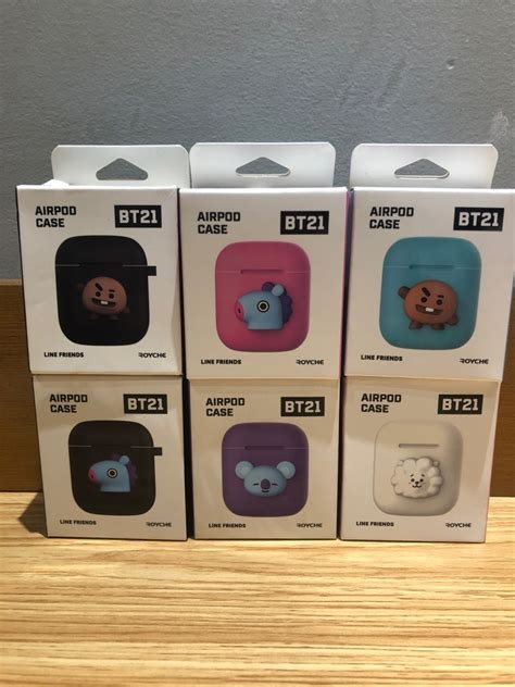 BT21 Airpod Case Hobbies Toys Memorabilia Collectibles K Wave On