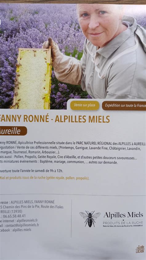 Nous Sommes Dans Le Guide Des Producteurs Locaux Alpilles Miels