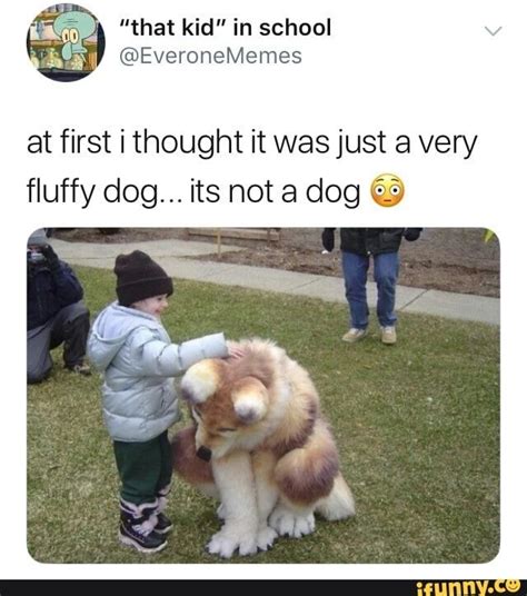 At first i thought it was just a very fluffy dog... its not a dog U ...