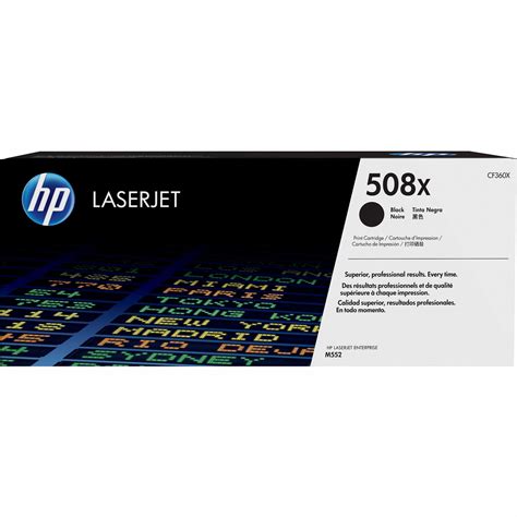 HP 508X Original Toner Cartridge Single Pack Laser High Yield