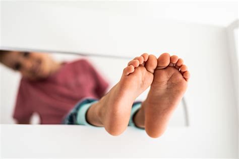 Closeup Of Boys Foot Stock Photo Download Image Now Child Foot