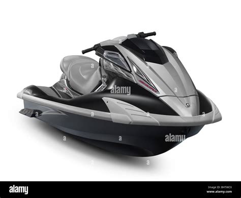 2010 Yamaha Waverunner Fx Ho Jetski Isolated On White Background With