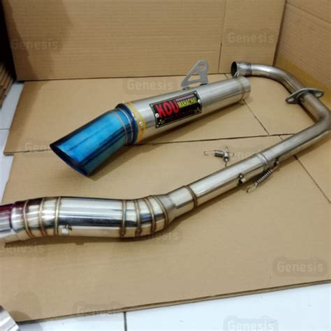 Big Elbow Kou Mahachai Conical Exhaust Pipe Muffler Open Tmx 125 155 Tmx 150 Pinoy 125 150