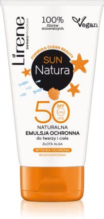 Lirene Sun Natura Mulsion Hydratante Et Protectrice Visage Et Corps