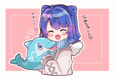 🍭あめたん🍭 On Twitter うみちゃん、、🐬 絵こころ Fv9fhnb3ur Twitter