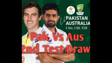 Pak Vs Aus 2nd Test Draw 2nd Test Day 5 Highlights Karachi Test Draw