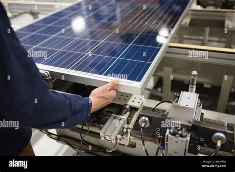 Produzione Di Pannelli Solari Immagini E Fotografie Stock Ad Alta