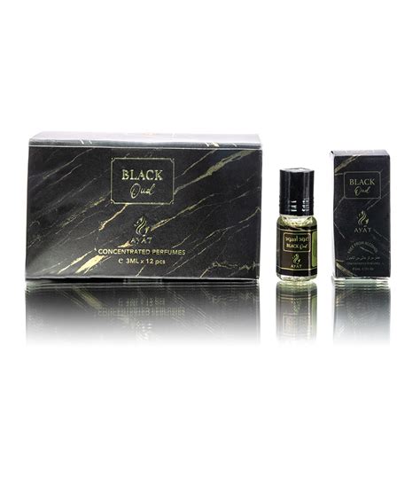 Black Oud Perfumed Oil Ayat Perfumes X Ml