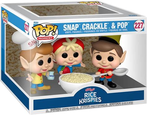 Funko Pop Moment Kelloggs Rice Krispies Snap Crackle And Pop