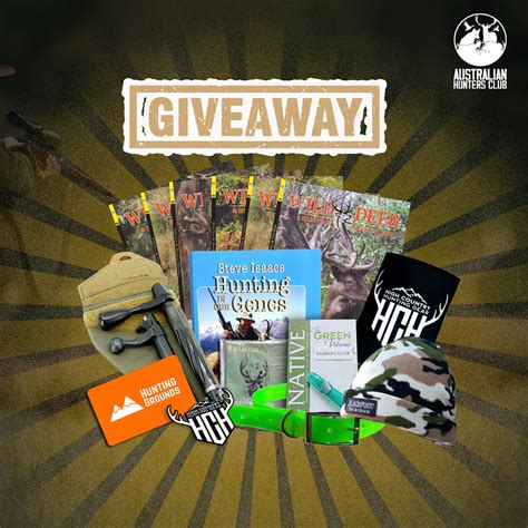 June 2023 Hunting Products Giveaway Hunting Trips Australia