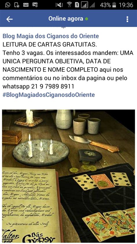 Blog Magia Dos Ciganos Do Oriente Leitura De Cartas Vagas