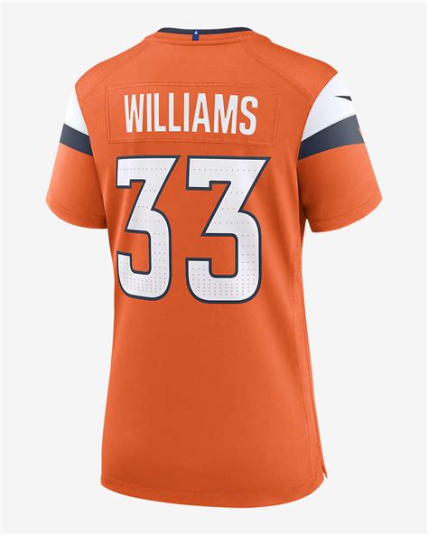 Javonte Williams Denver Broncos Women S Nike Nfl Game Football Jersey