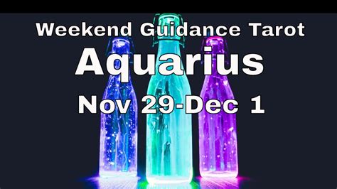 Aquarius Weekend Guidance Tarot Does It Add Value Or Are You Just