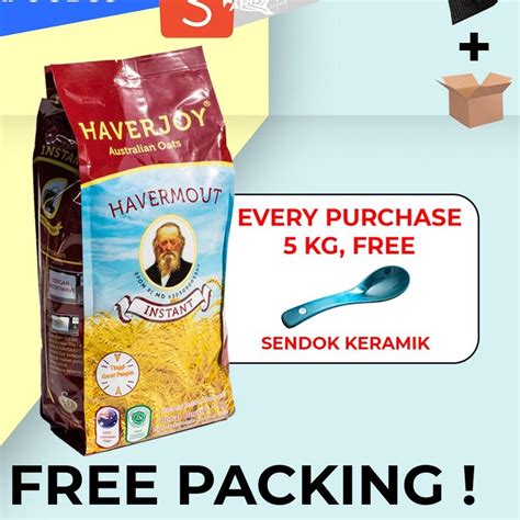 Jual Termurah Dan Terbaik Haverjoy Havermout Australian Oats Instant