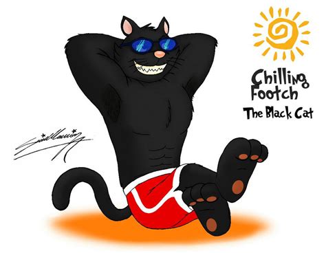 Chilling Footch Cat 2 By Sagadreams On Deviantart