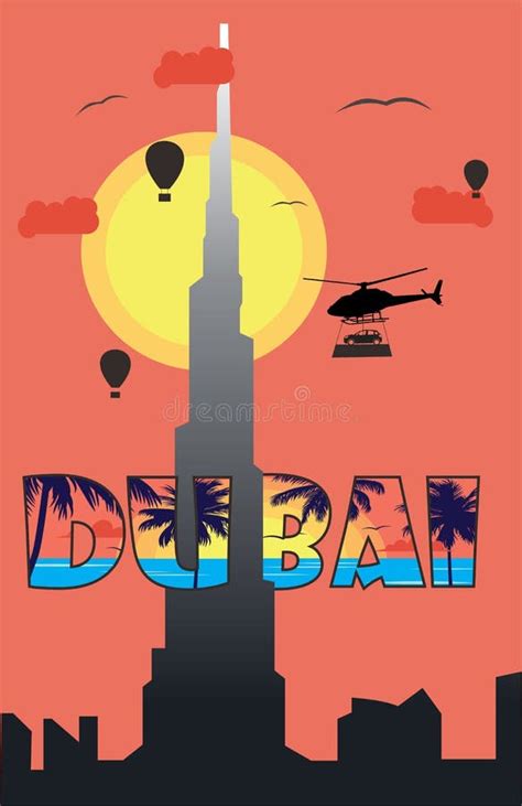 Burj Khalifa Dibujo Del Vector Estilo Del Bosquejo Ilustraci N Del