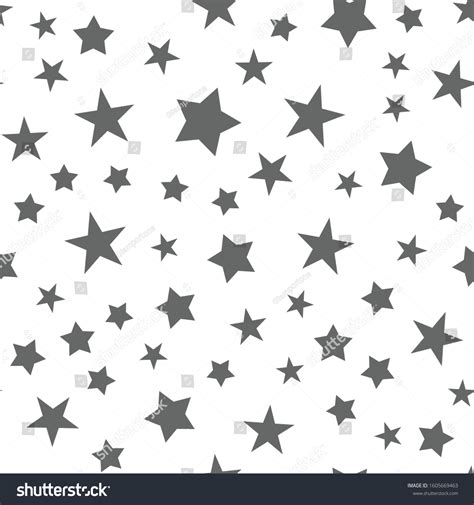 Stars Seamless Pattern Star Texture Background Stock Vector (Royalty ...