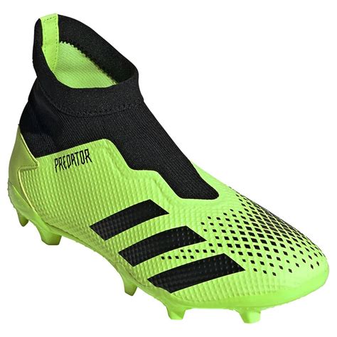 adidas Predator 20.3 Laceless FG Football Boots Black | Goalinn