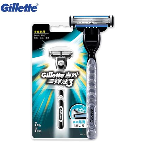 Gillette Mach Cuchillas De Afeitar Cl Sicas Para Hombres Cuchilla De