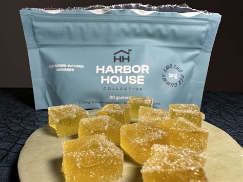 Review Tropical Sunrise Rosin Infused Gummies From Harbor House Collective