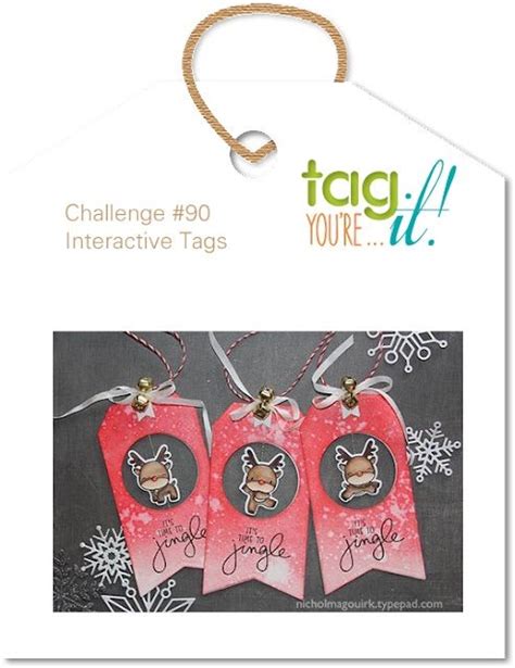 Marcia's Stampin' Pad: Tag You're It Challenge #90 - Reminder