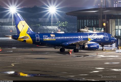 N775jb Airbus A320 232 Jetblue Airways Oscar Guillen Jetphotos