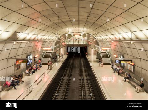 Metro station, Bilbao, Basque Country, Spain Stock Photo - Alamy