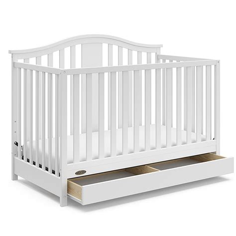 Best Buy Graco Solano 5 In 1 Convertible Crib With Drawer White 04521 331