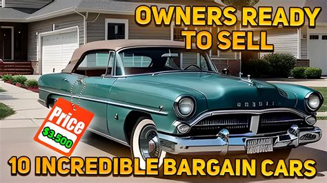 Owners Ready To Sell 10 Incredible Bargain Cars On Craigslist Marketplace Youtube