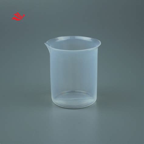 High Purity 100ml FEP Beaker Lower Blank Value Laboratory Corrosion