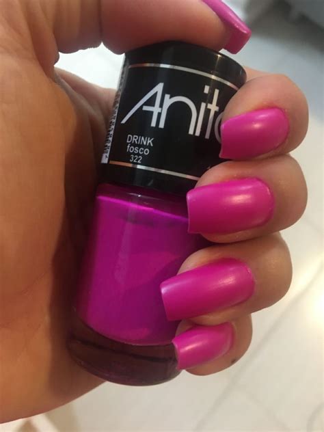 Esmalte Anita Drink Fosco 322 Esmalte Unhas Perfeitas Unhas