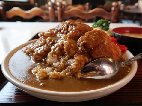 【石岡】 むつみ食堂 かつカレー大盛り 外ごはん家ごはん