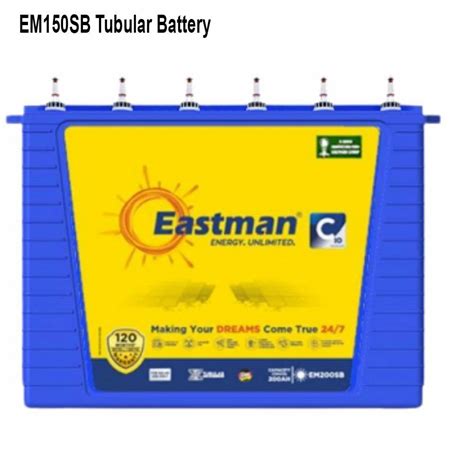 Eastman EM150SB Tubular Battery 150 Ah At Rs 14000 In Bhilwara ID