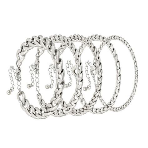 Armband Set Many Chains 53209516 Schmuck Bijou Kette