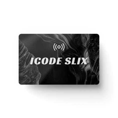 Custom Rfid Nfc Card Nxp Icodeslix S Iso Nfc Type Tj Rfid