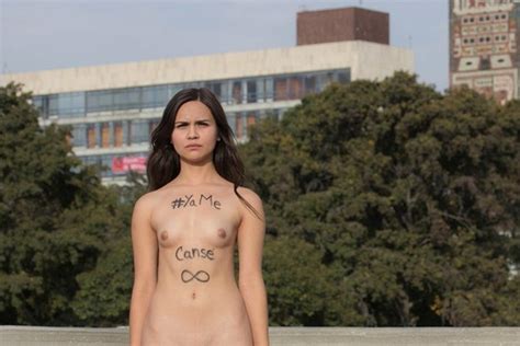 Mexico Stages Radical Nude Protest For Missing 43 Students Dazed