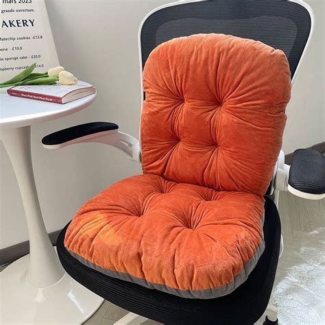 Nvzi A Office Integrated Cushion Office Chair Backrest Cushion