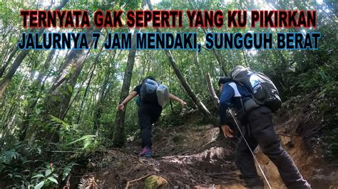 Pendakian Gunung Sibuatan Dimulai Dari Sini Youtube