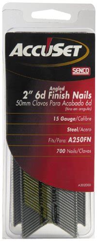 Senco A302000 15 Gauge By 2 Inch Bright Basic Finish Nail Taunyaxyel