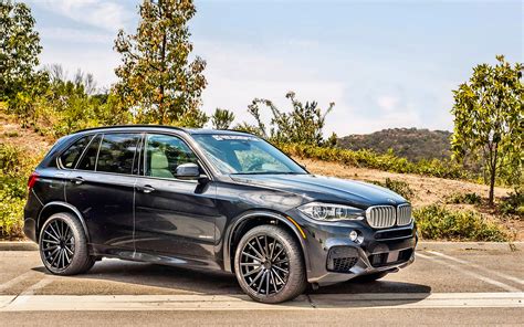 Download Wallpapers Bmw X5 Xdrive50i Front View Exterior Black Suv