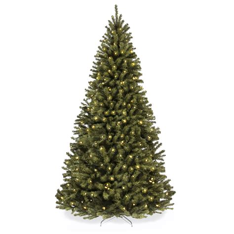 Best Choice Products Ft Pre Lit Spruce Hinged Artificial Christmas