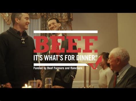 Beef It S What S For Dinner Tony Romo Holiday Dinner Commercial S