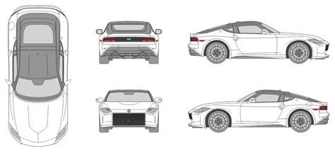 Nissan Z 2022 Vehicle Templates Unleashed