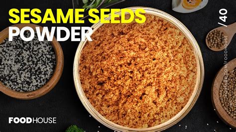 Sesame Seeds Powder With Onion Spice Powder Nuvvula Podi New